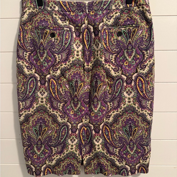 Jcrew No2 Pencil Skirt Size 8 - Picture 2 of 4
